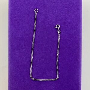 💛 Vintage Vendome 925 Sterling Silver Bracelet | Dainty Polished Cable Chain